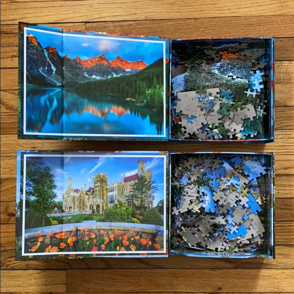 Two 500 🧩 Puzzles 💕 Buy 3 get one free!!